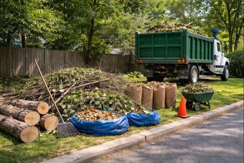 Landscaping Division Debris Removal Photo for KSWS